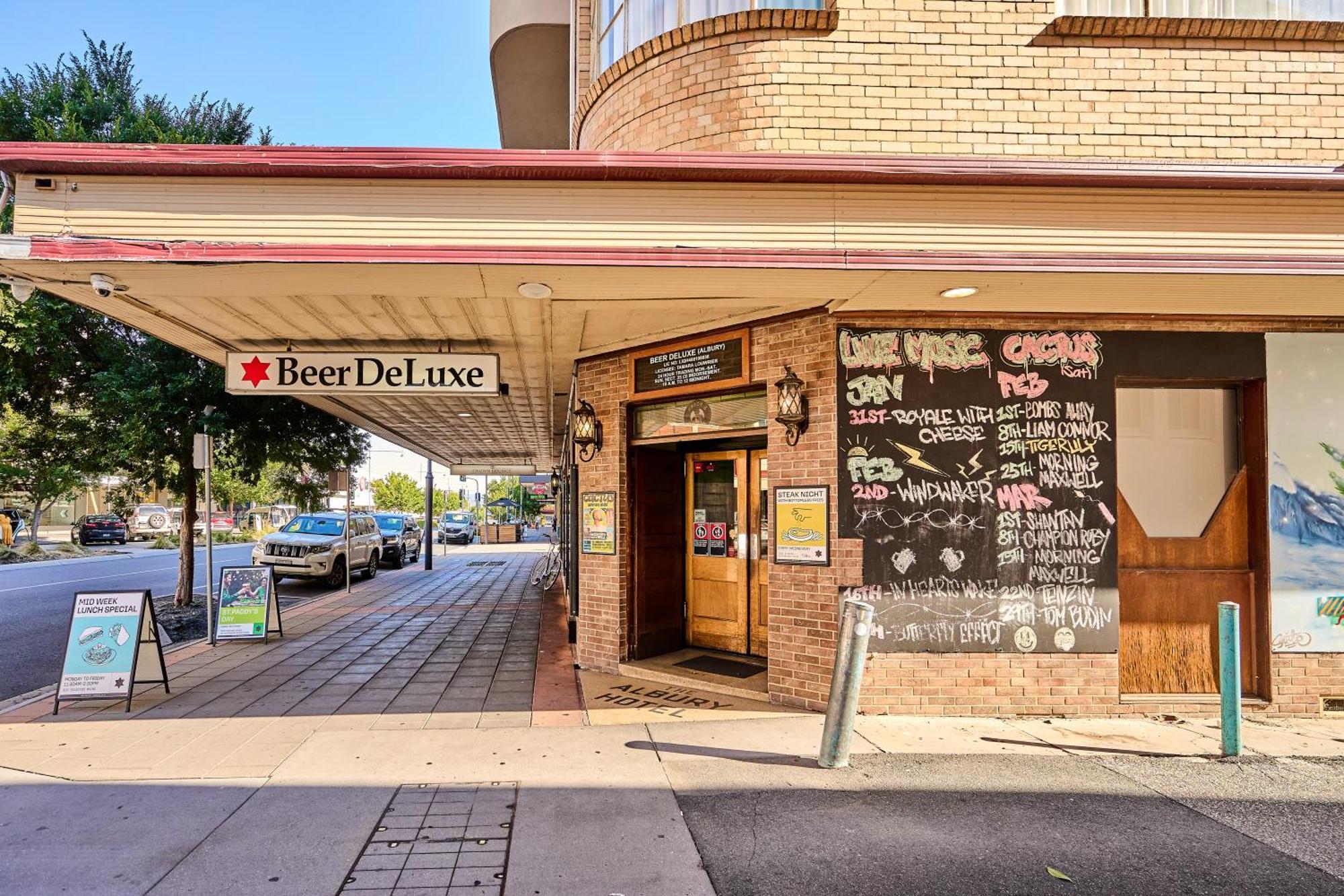 Hotel Beer Deluxe Albury Zewnętrze zdjęcie