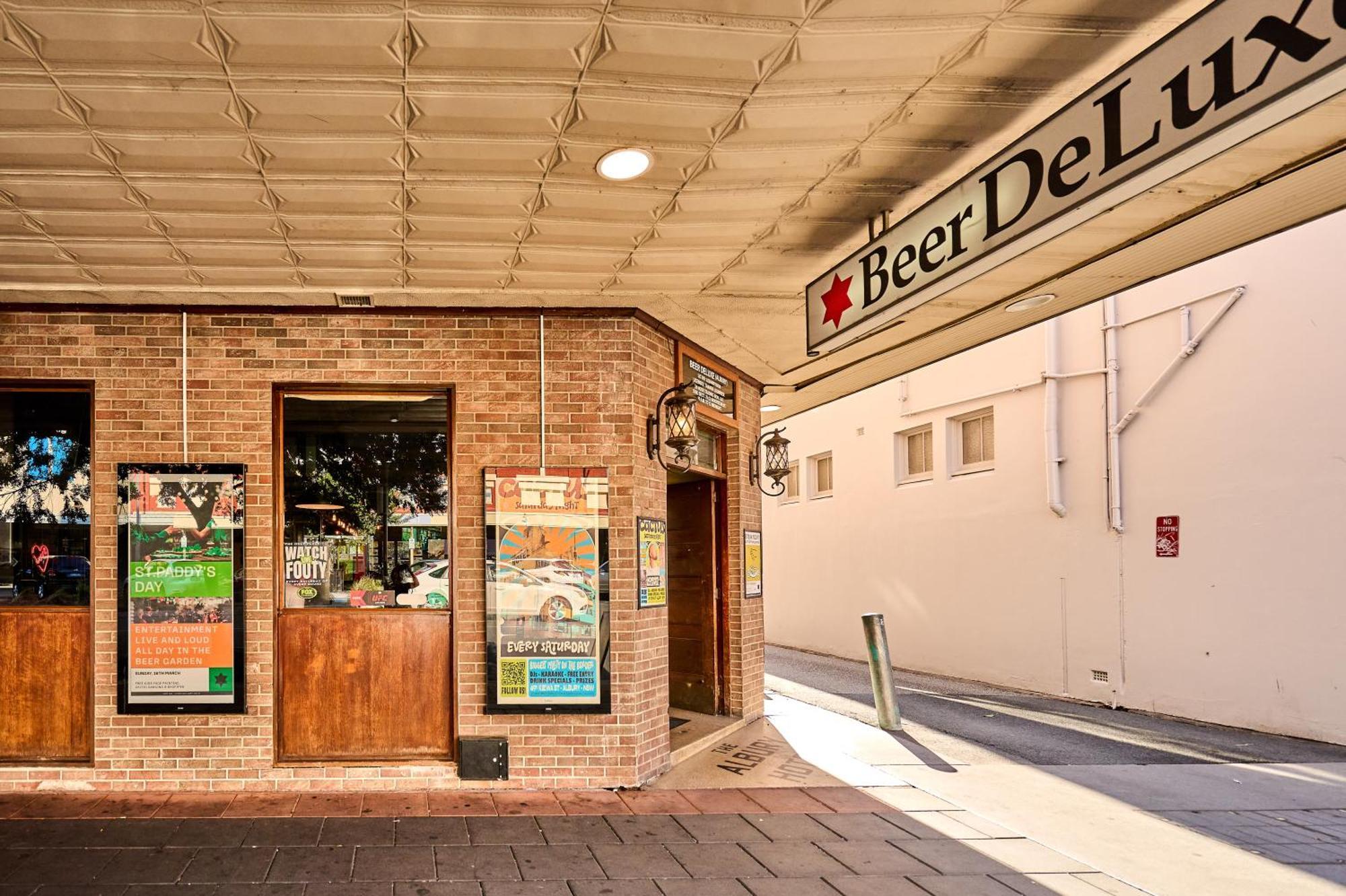 Hotel Beer Deluxe Albury Zewnętrze zdjęcie
